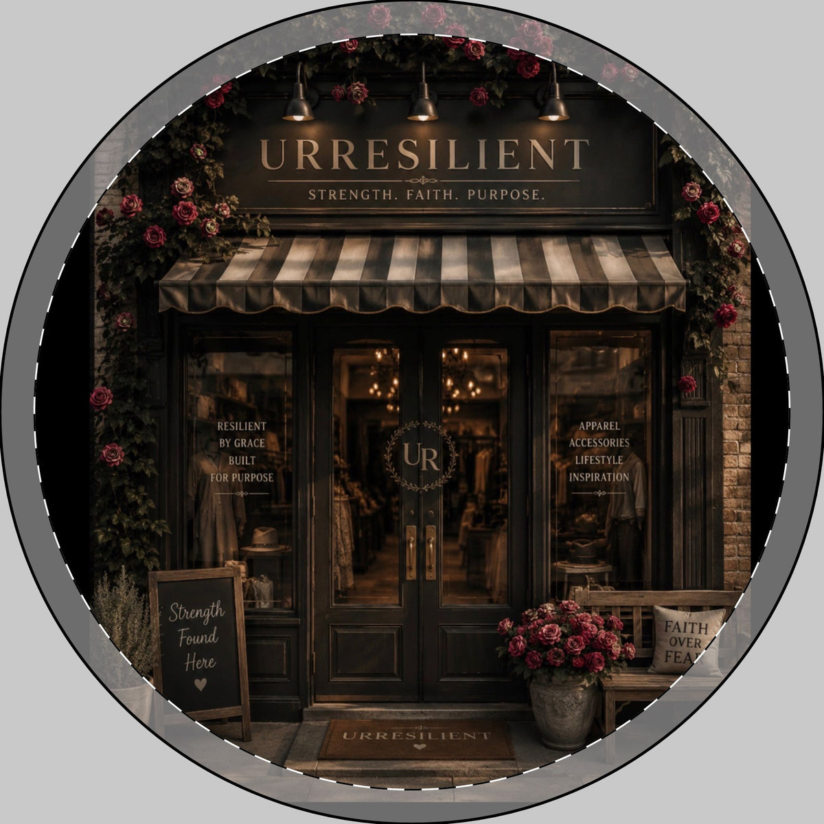 Round Car Magnet