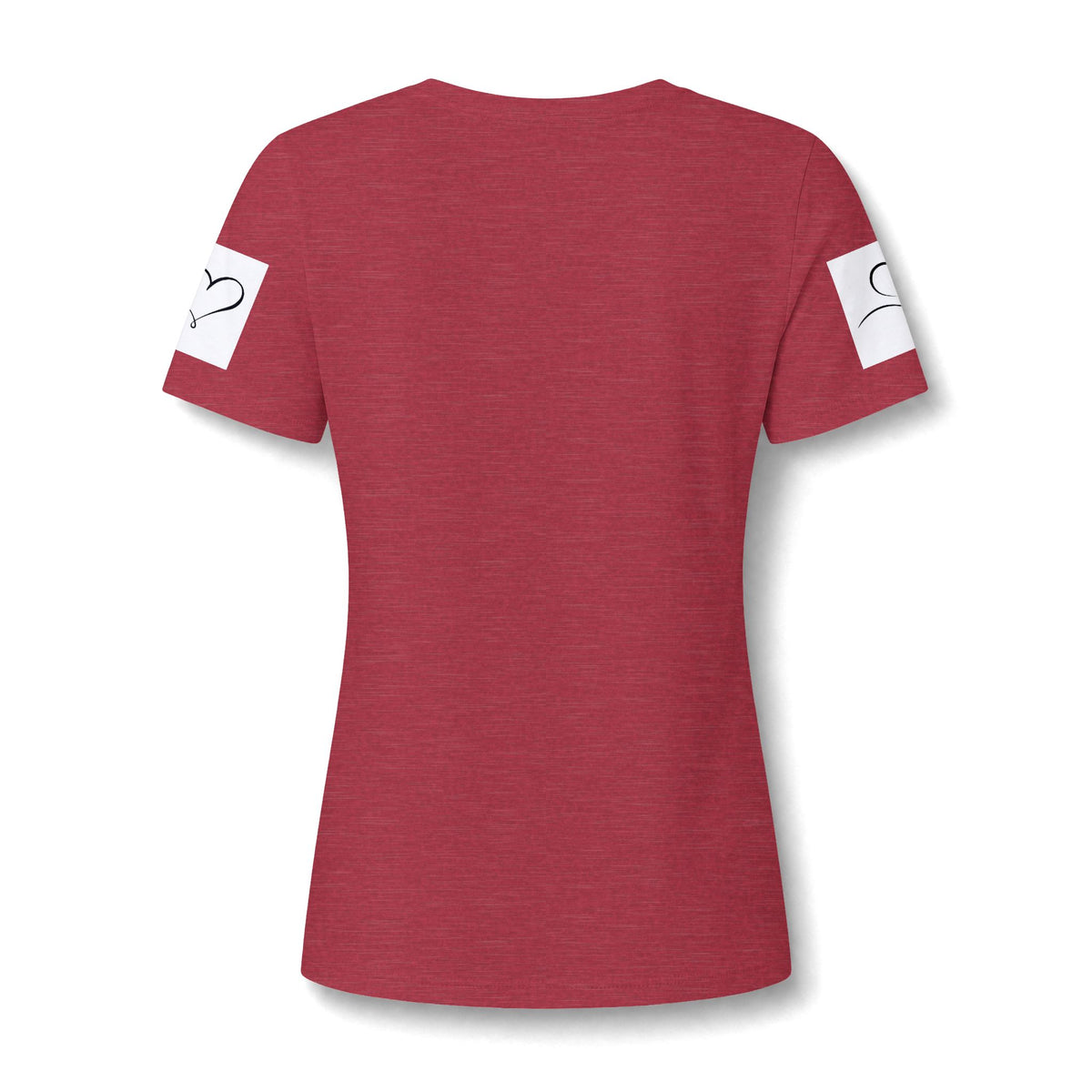 Boujie Wine & Crown V‑Neck Tee — Women's Boujee Graphic T‑Shirt