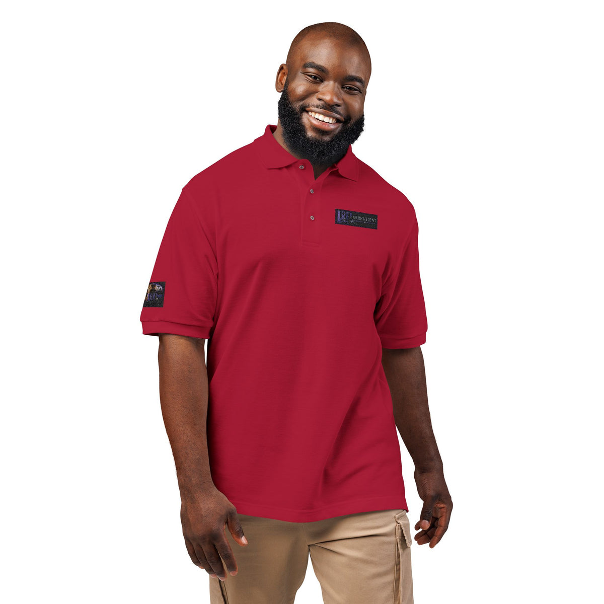 Embroidered Logo Polo Shirt — Subtle Branded Work & Casual Polo