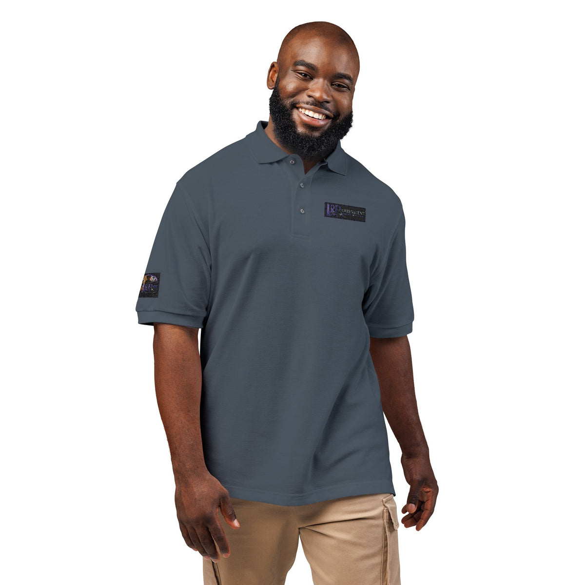 Embroidered Logo Polo Shirt — Subtle Branded Work & Casual Polo