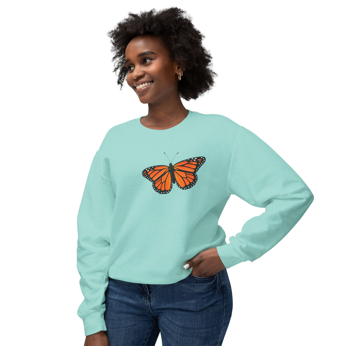Unisex Lightweight Crewneck Sweatshirt