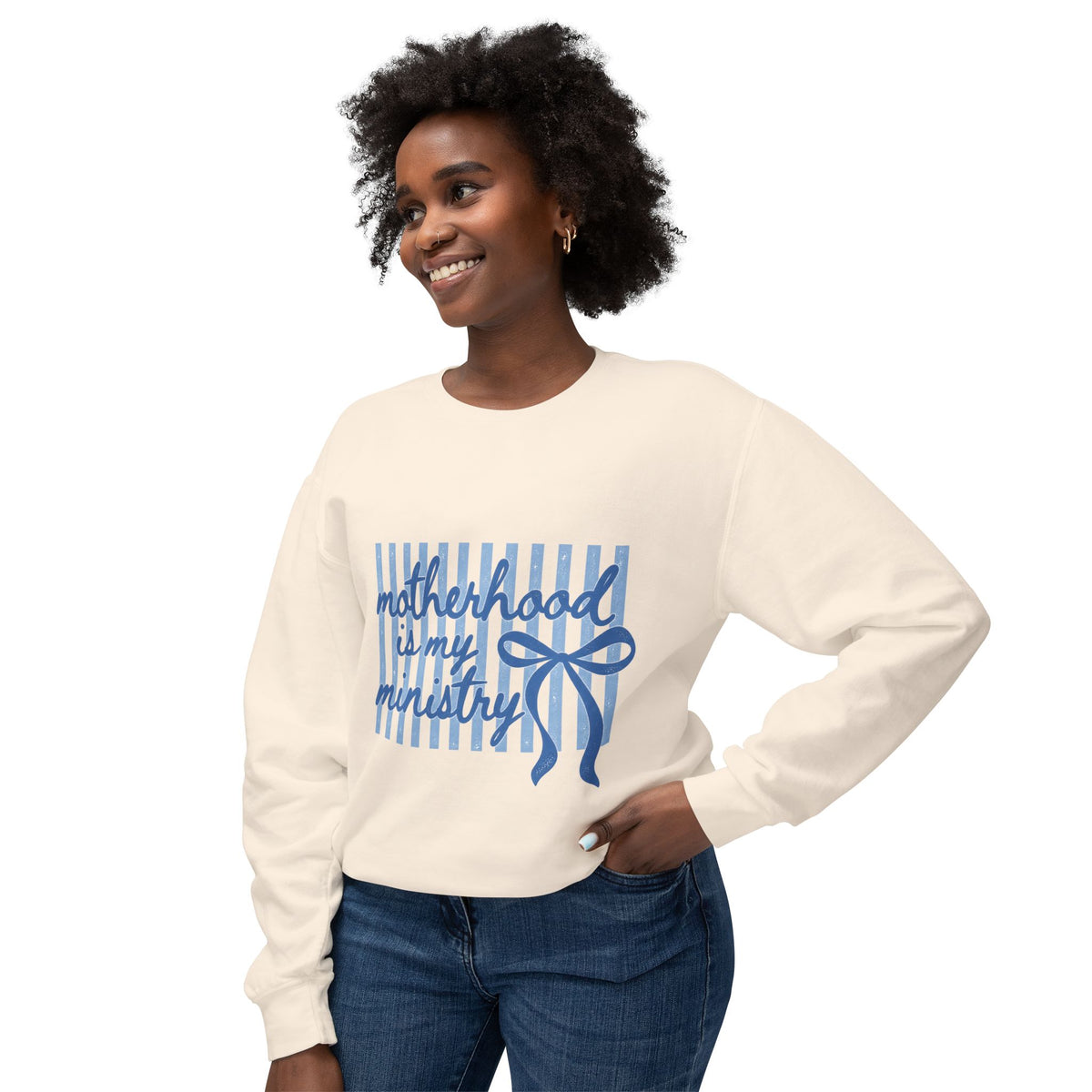 Unisex Lightweight Crewneck Sweatshirt