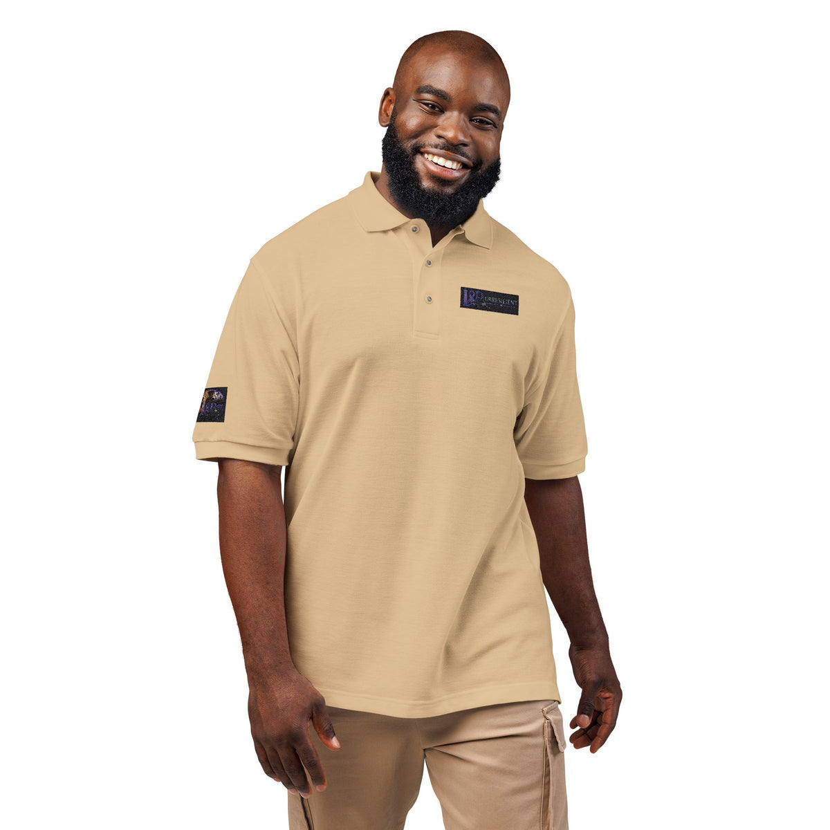 Embroidered Logo Polo Shirt — Subtle Branded Work & Casual Polo