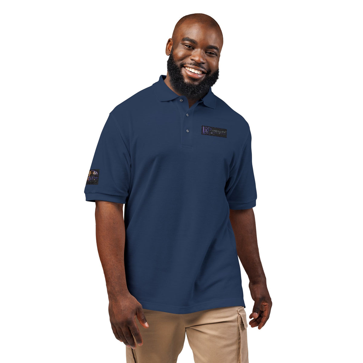 Embroidered Logo Polo Shirt — Subtle Branded Work & Casual Polo