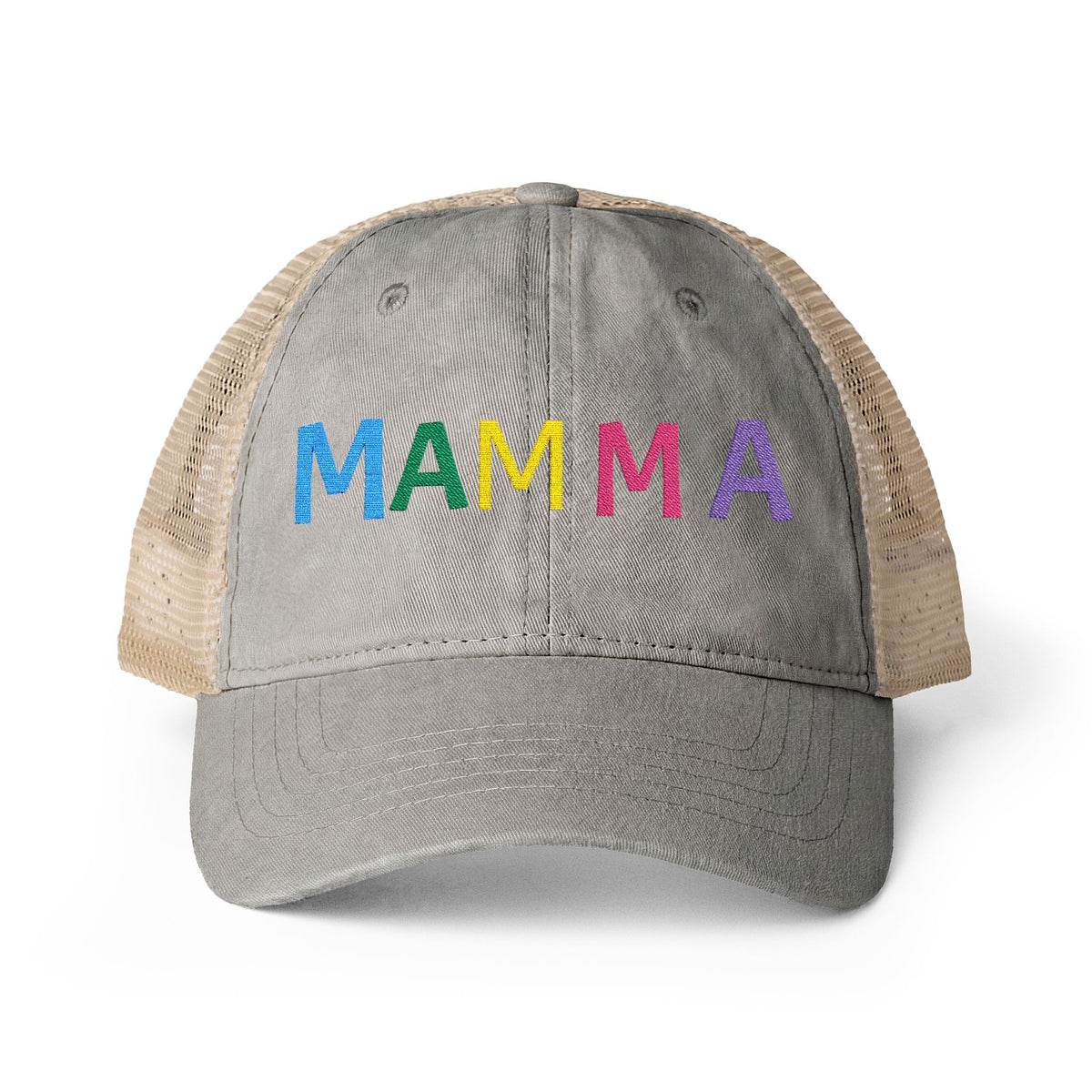 Women's Washed Mesh-Back Cap