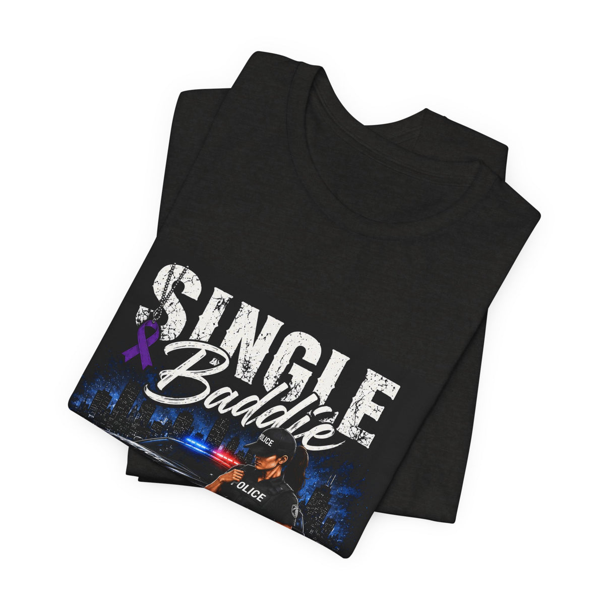 Single Baddie Tee - "Focused on My Purpose" Inspirational Graphic Shirt