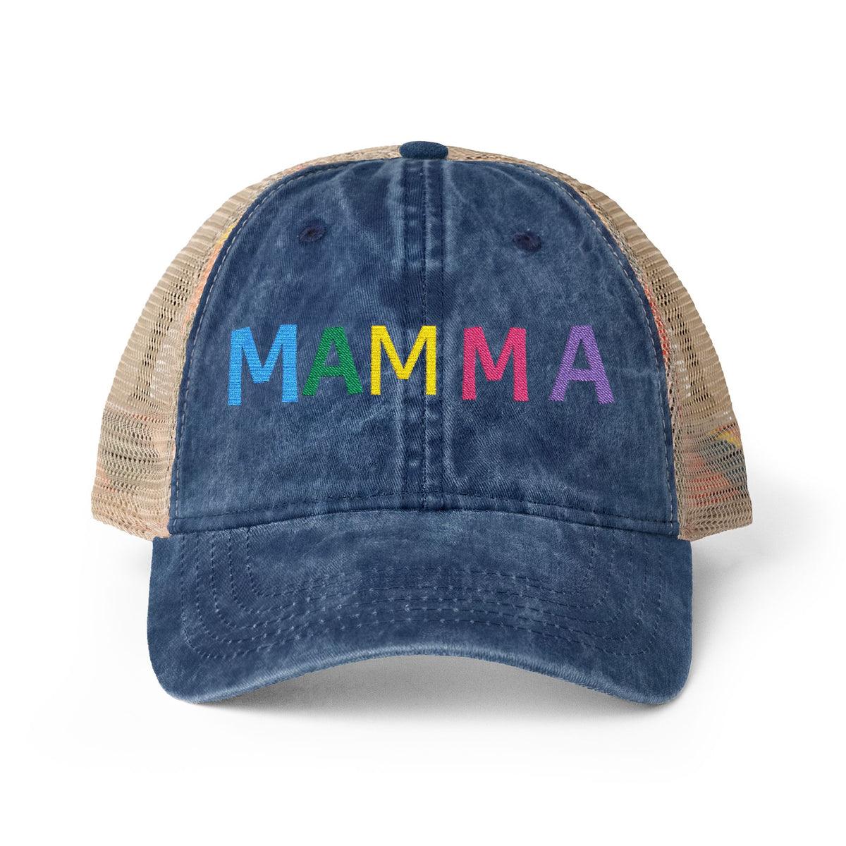 Women's Washed Mesh-Back Cap