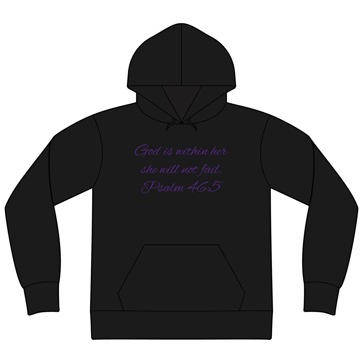 Unisex Sponge Fleece Drop Shoulder Hoodie Sweatshirt