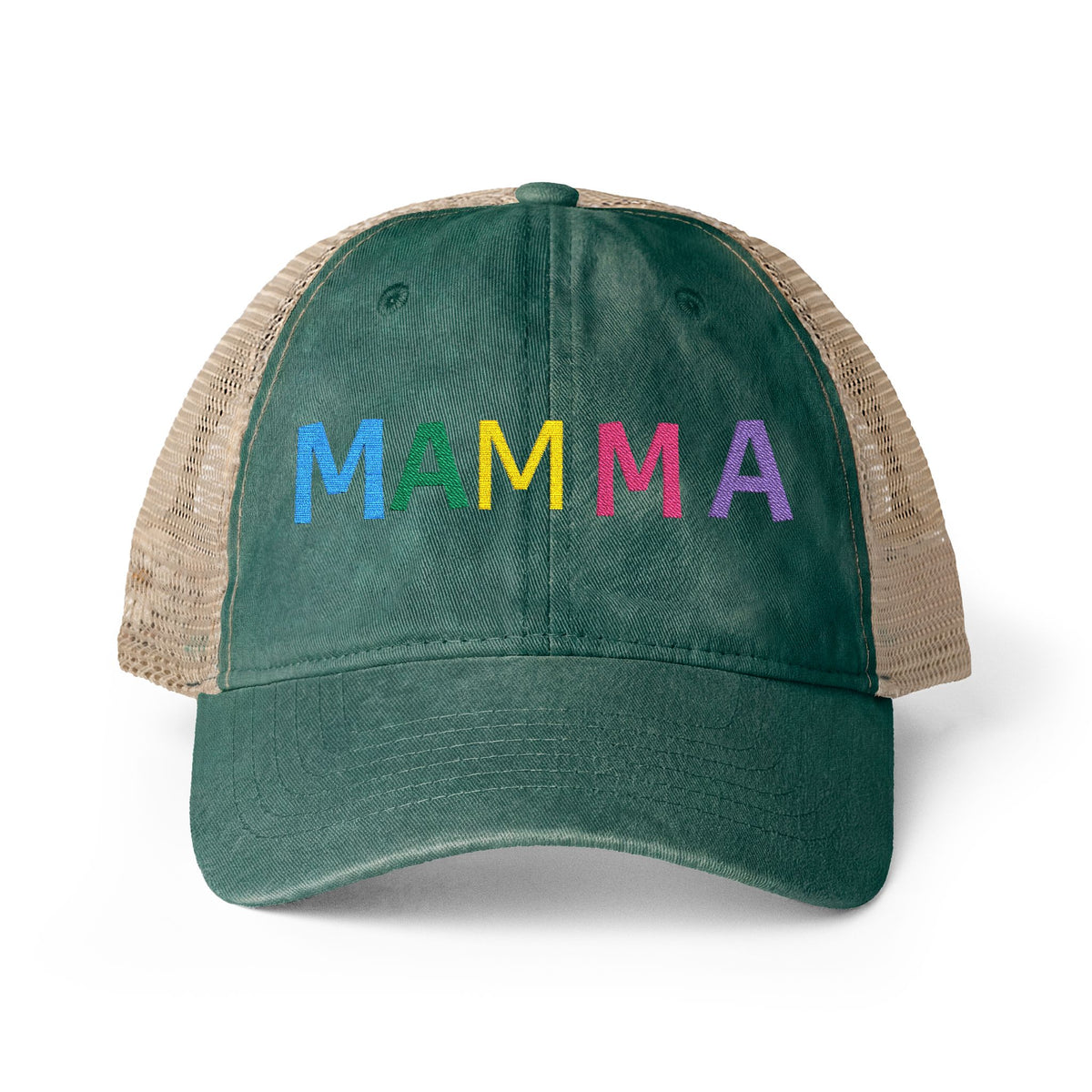 Women's Washed Mesh-Back Cap
