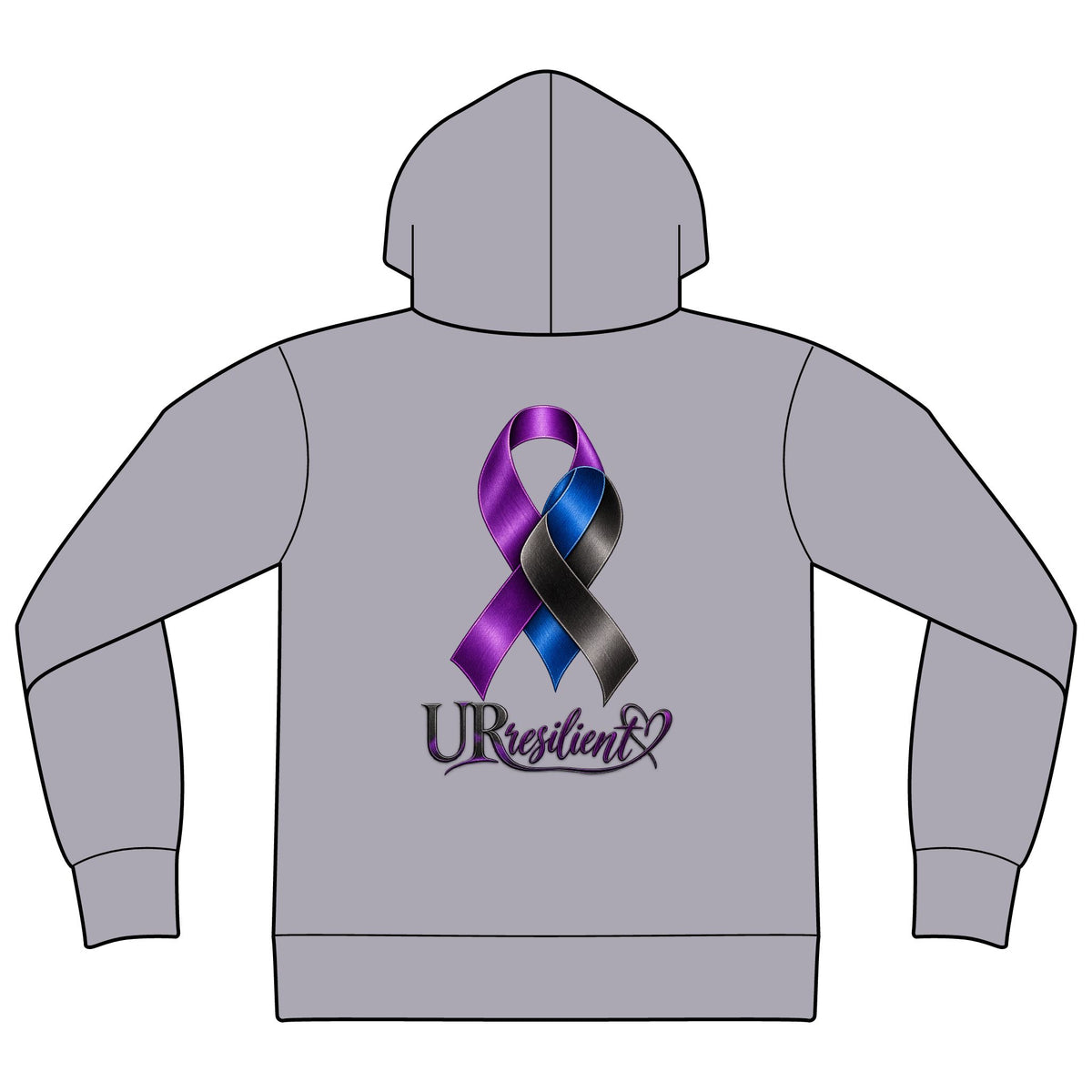 Unisex Sponge Fleece Drop Shoulder Hoodie Sweatshirt