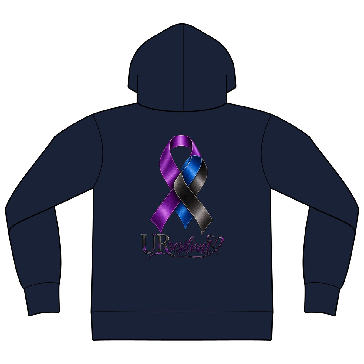 Unisex Sponge Fleece Drop Shoulder Hoodie Sweatshirt