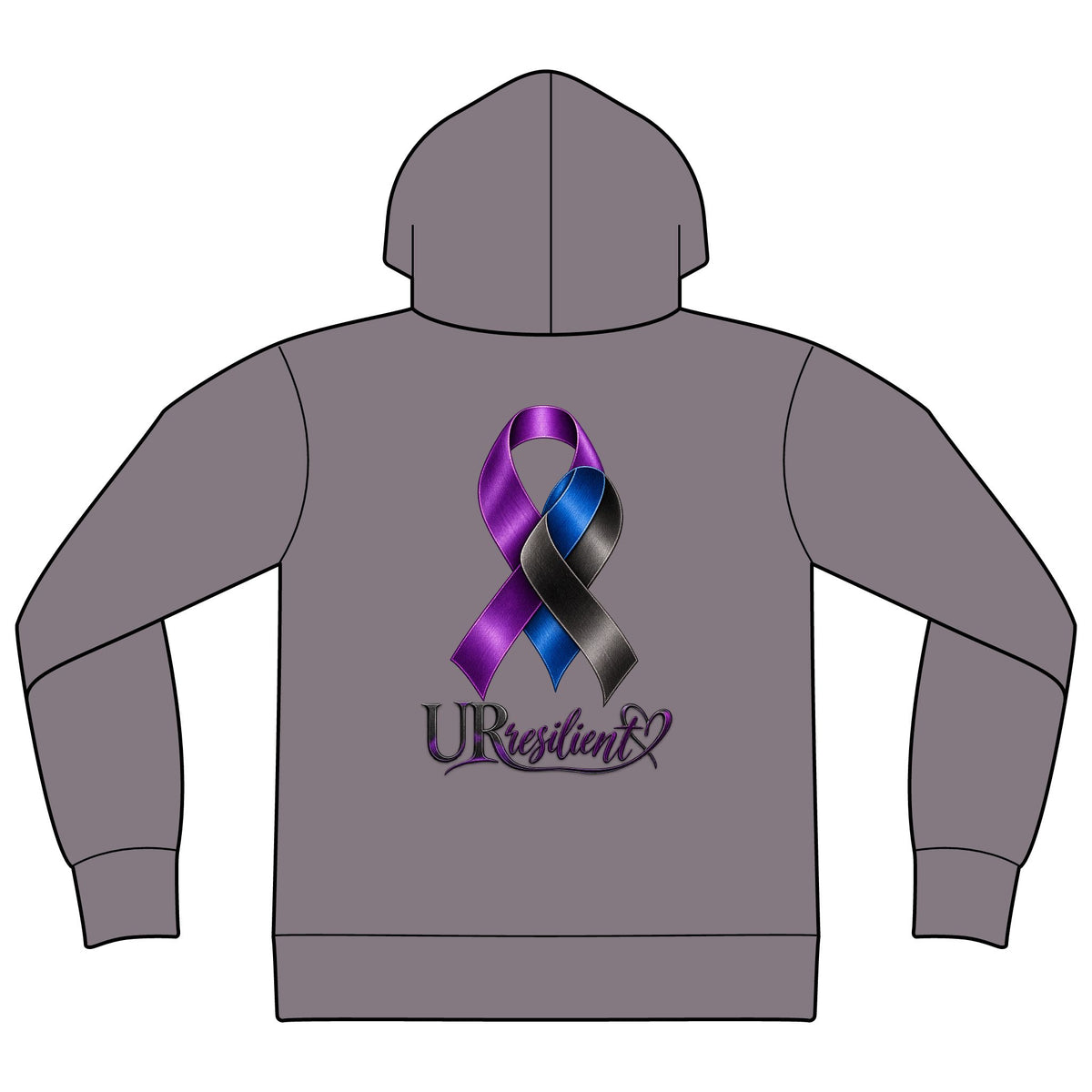 Unisex Sponge Fleece Drop Shoulder Hoodie Sweatshirt