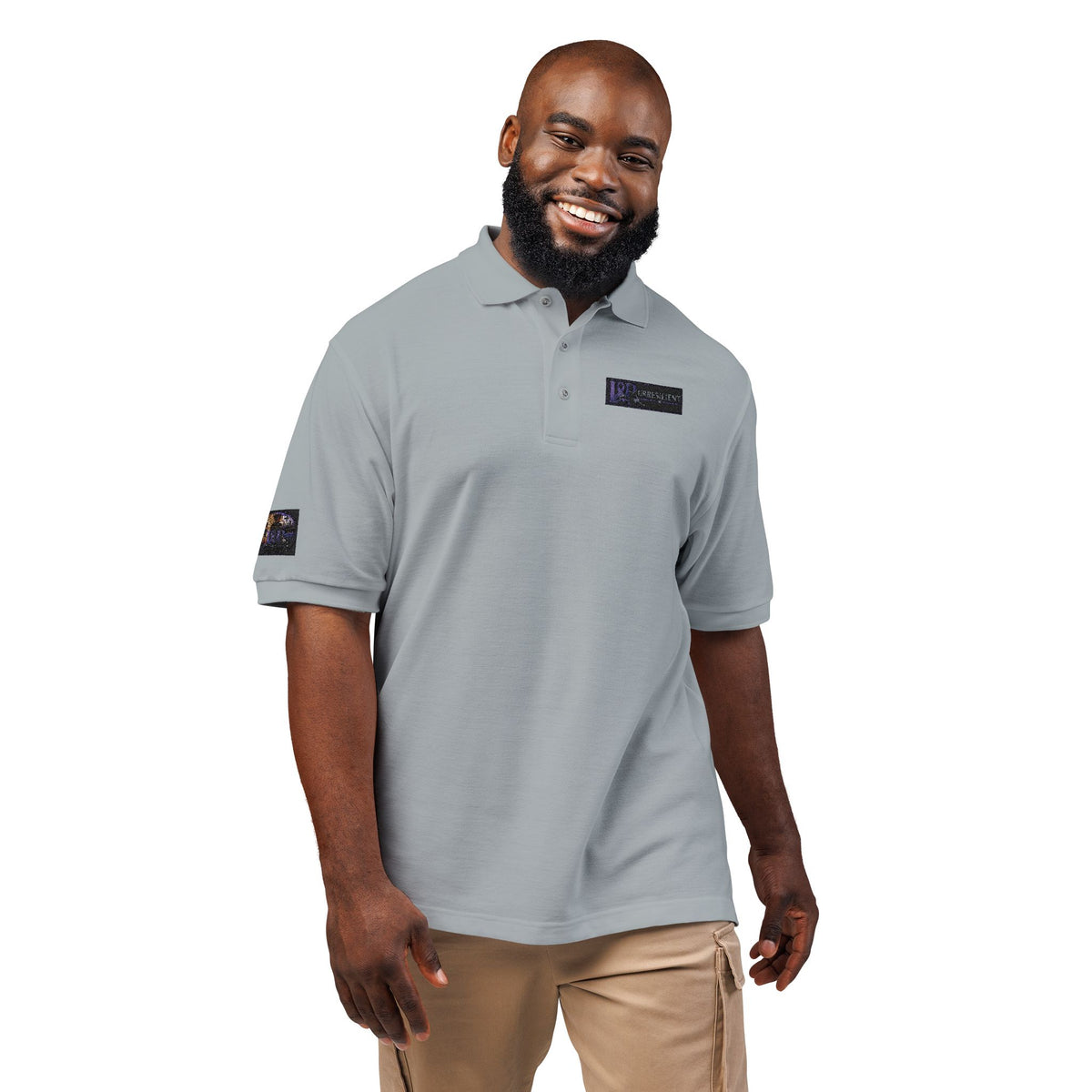 Embroidered Logo Polo Shirt — Subtle Branded Work & Casual Polo