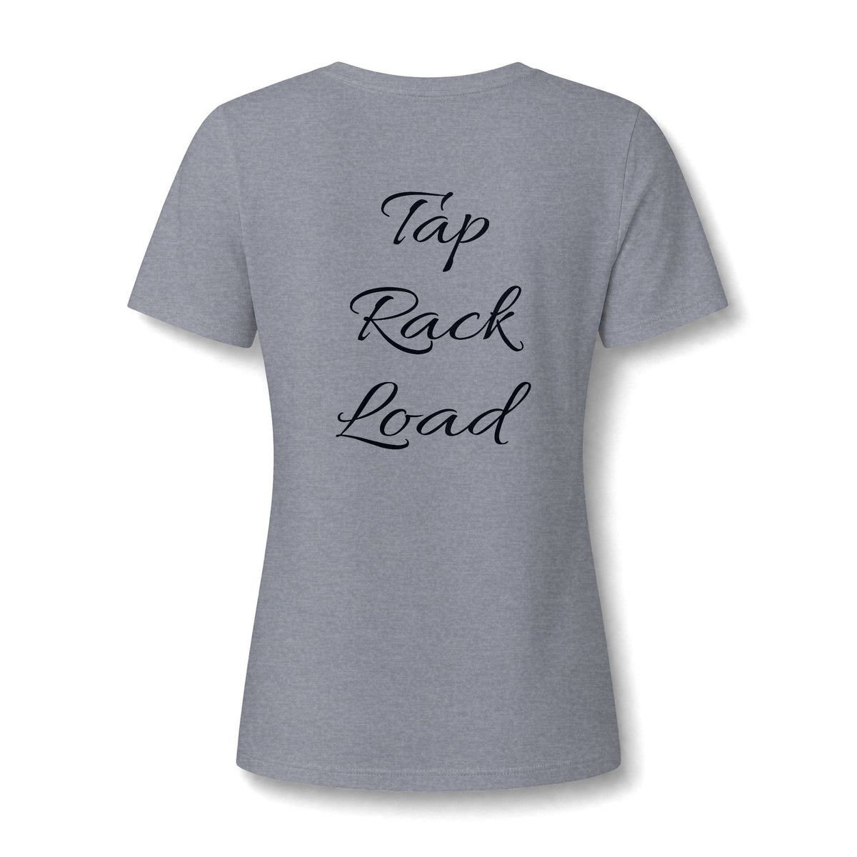 Women's Relaxed Heather CVC V-Neck Tee