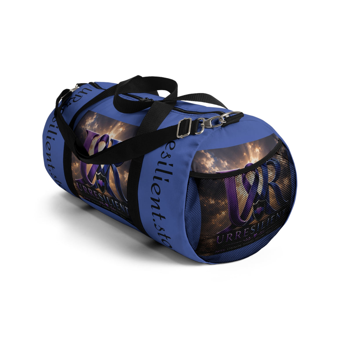 Resilient Story Duffel Bag — Inspirational 'UR' Logo Travel Gym Bag