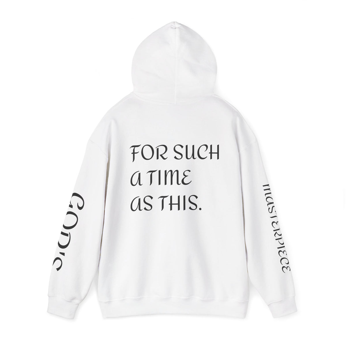Chosen Hoodie — "For Such a Time as This" Inspirational Christian Hoodie