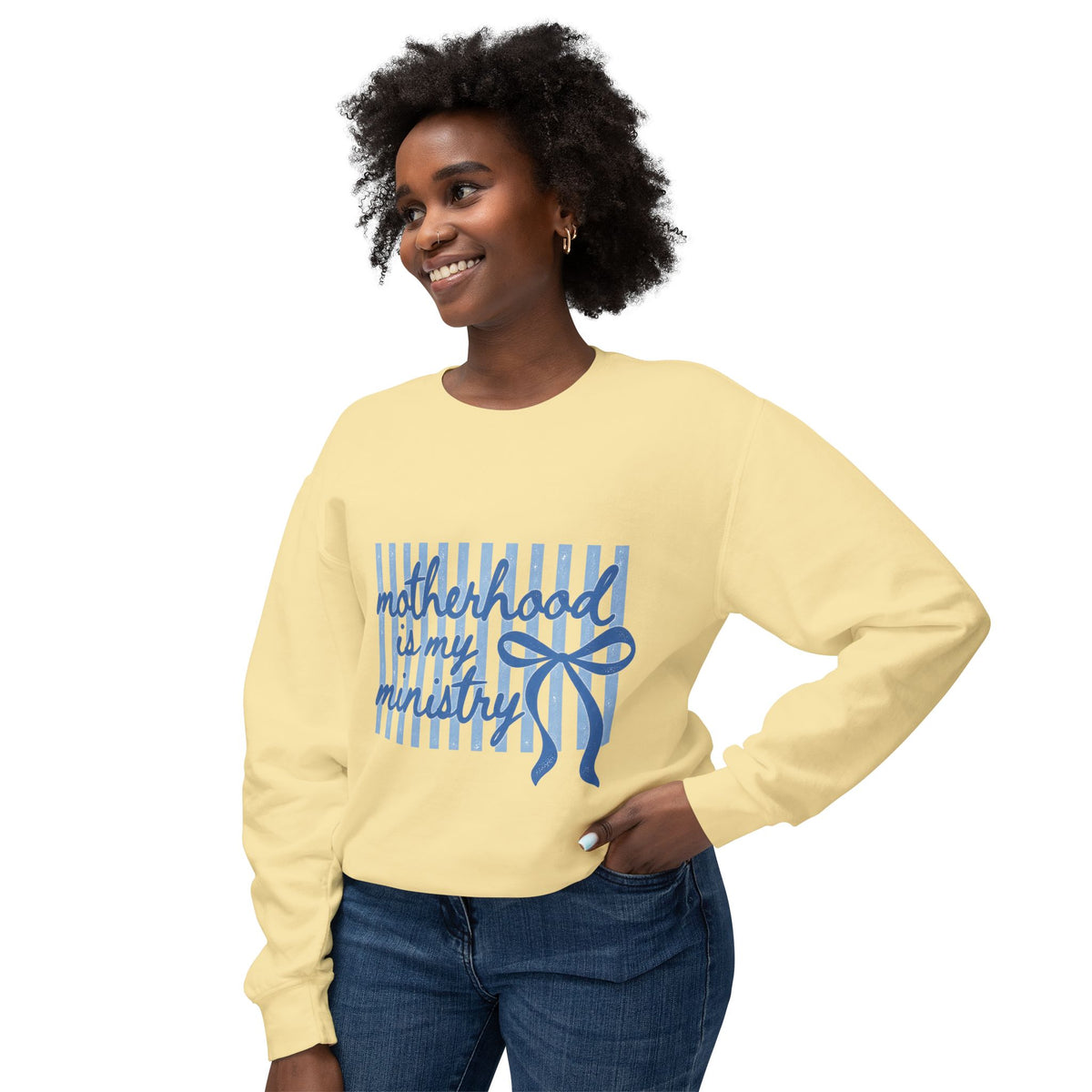 Unisex Lightweight Crewneck Sweatshirt