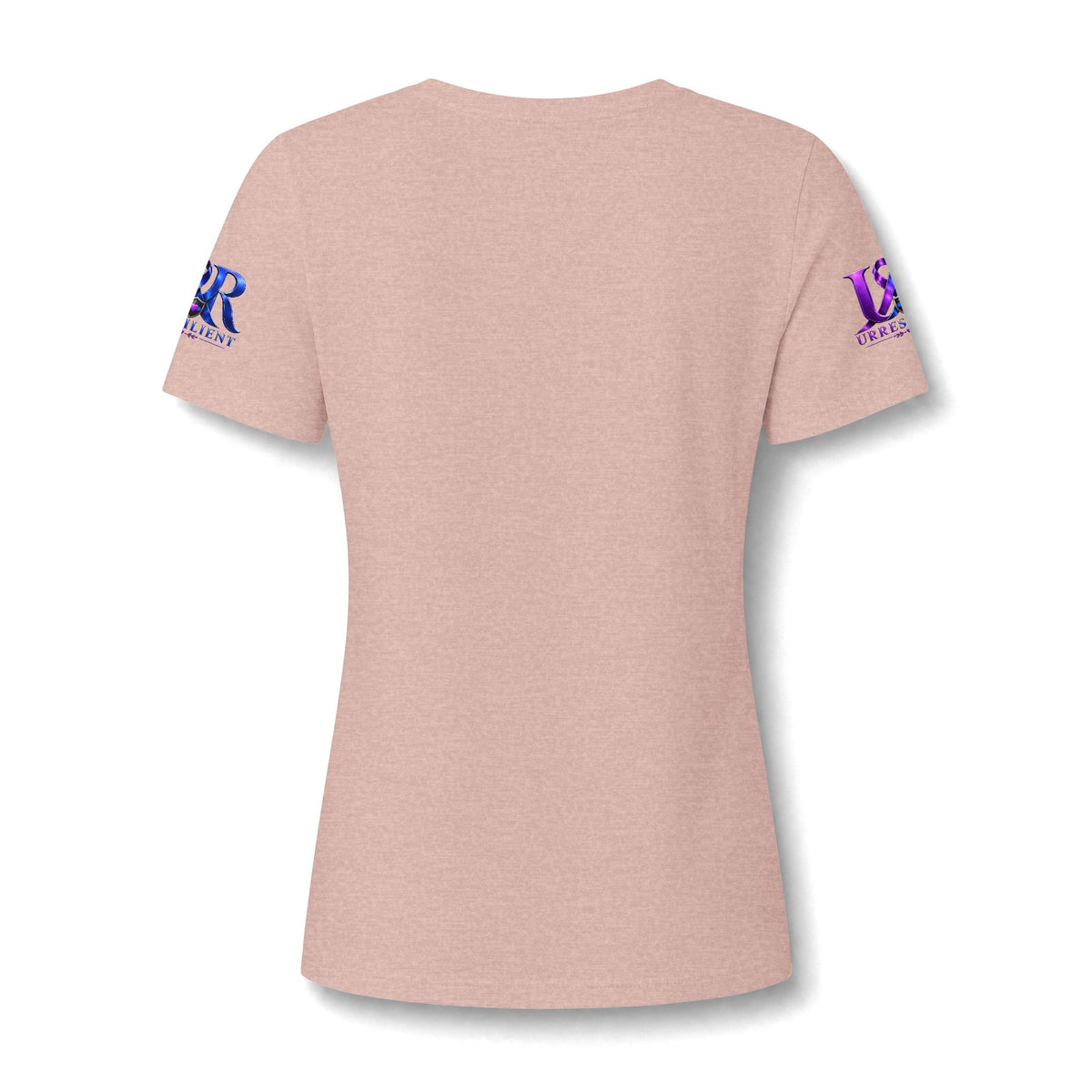 Women's Relaxed Heather CVC V-Neck Tee