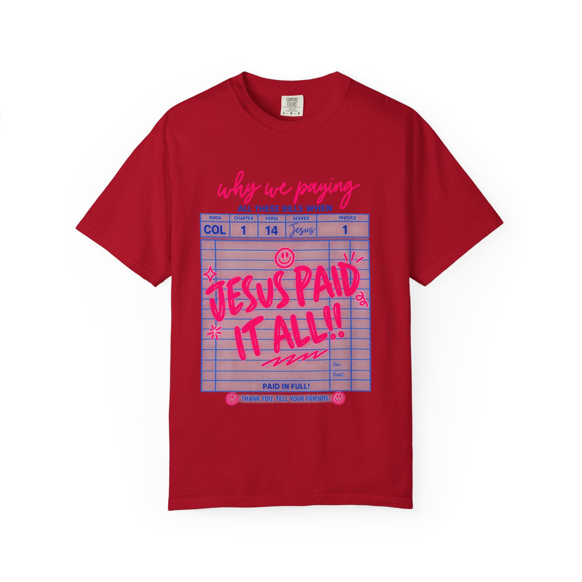 Unisex Garment-Dyed T-shirt
