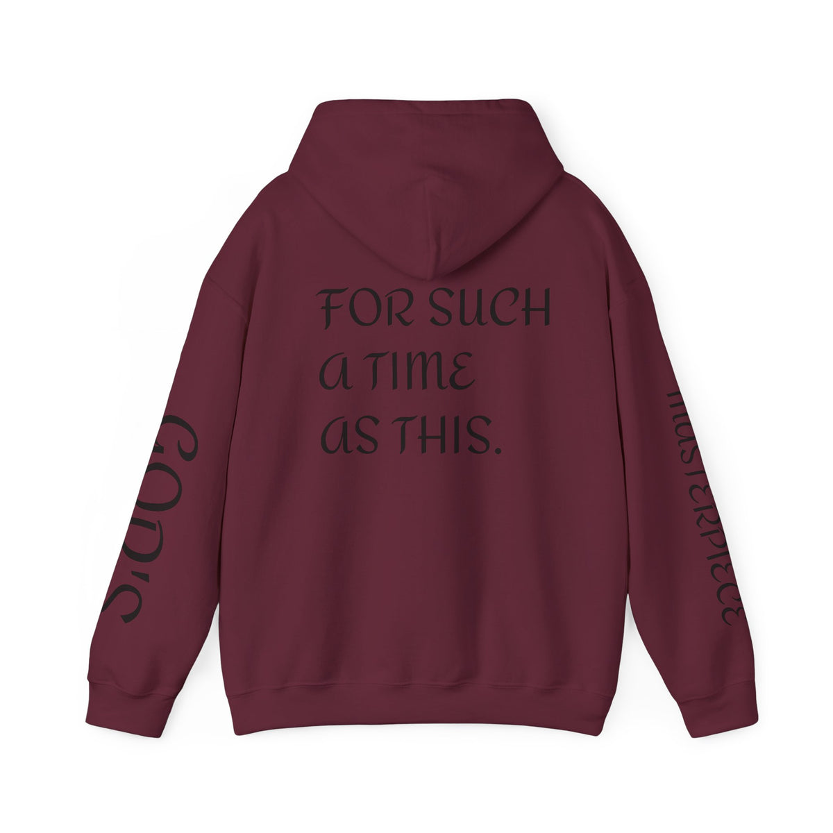 Chosen Hoodie — "For Such a Time as This" Inspirational Christian Hoodie
