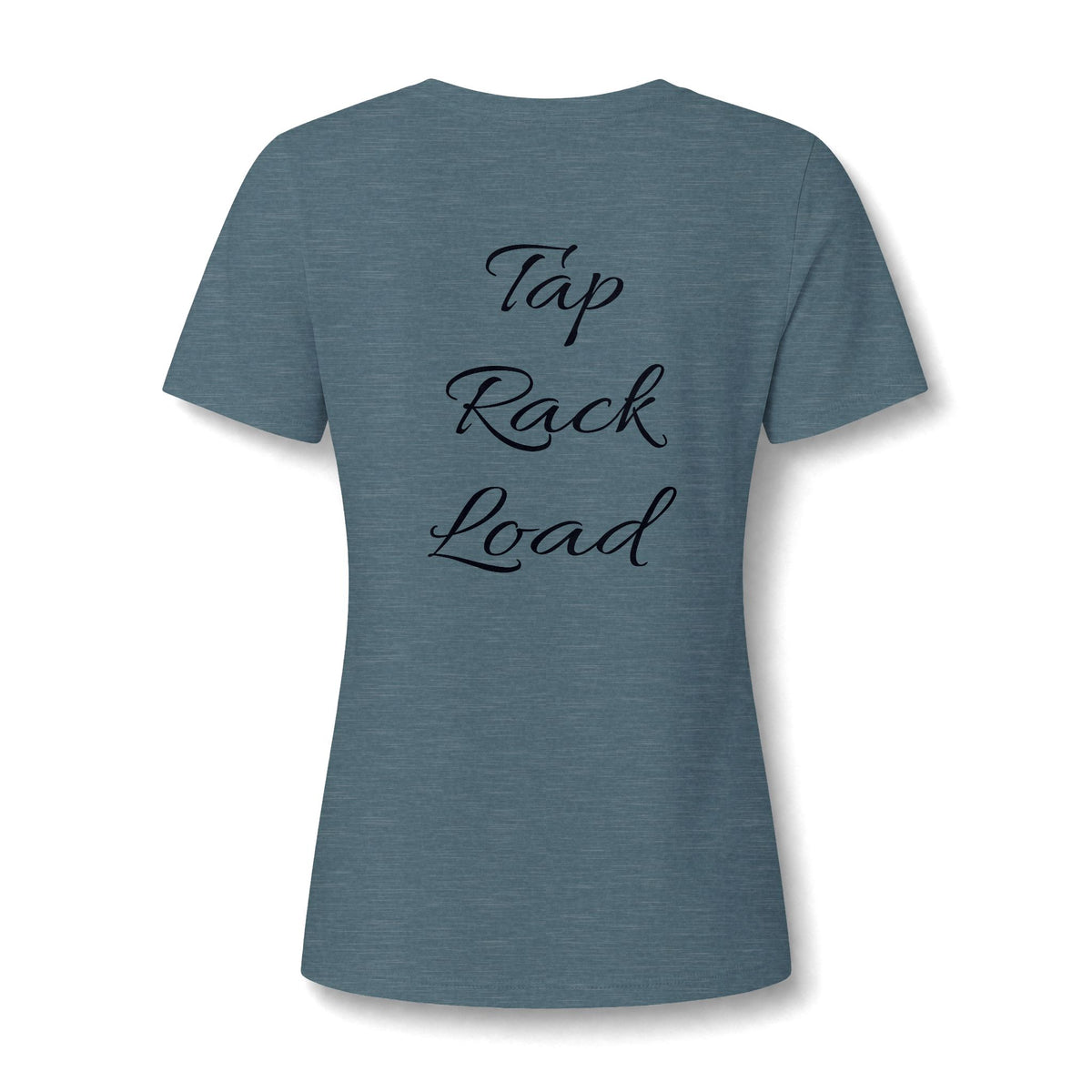 Women's Relaxed Heather CVC V-Neck Tee
