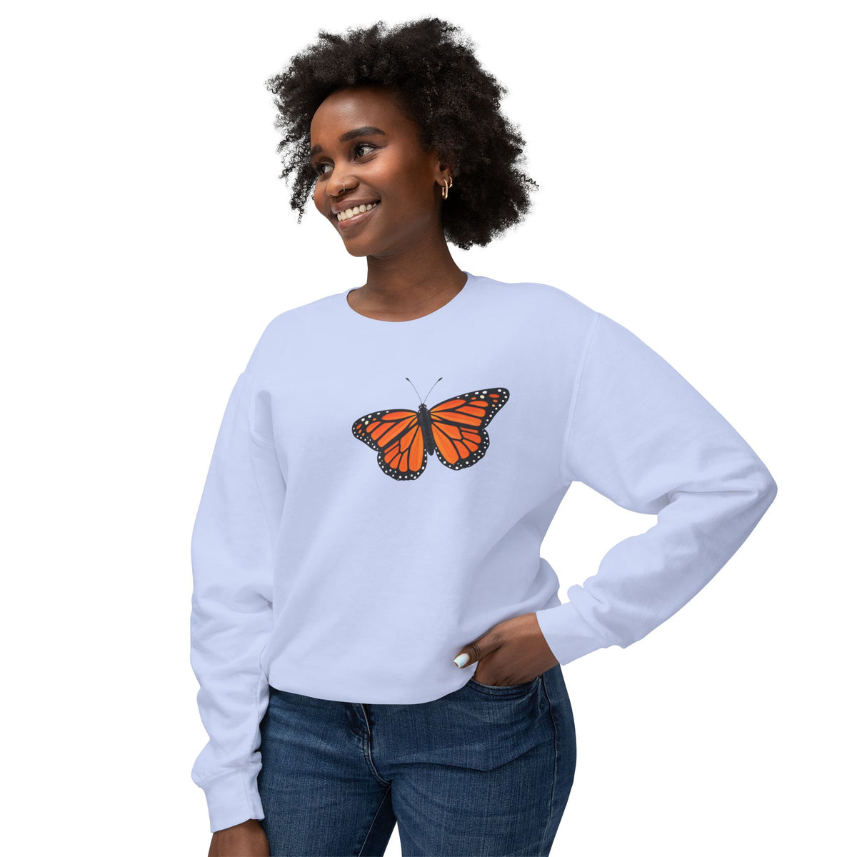 Unisex Lightweight Crewneck Sweatshirt