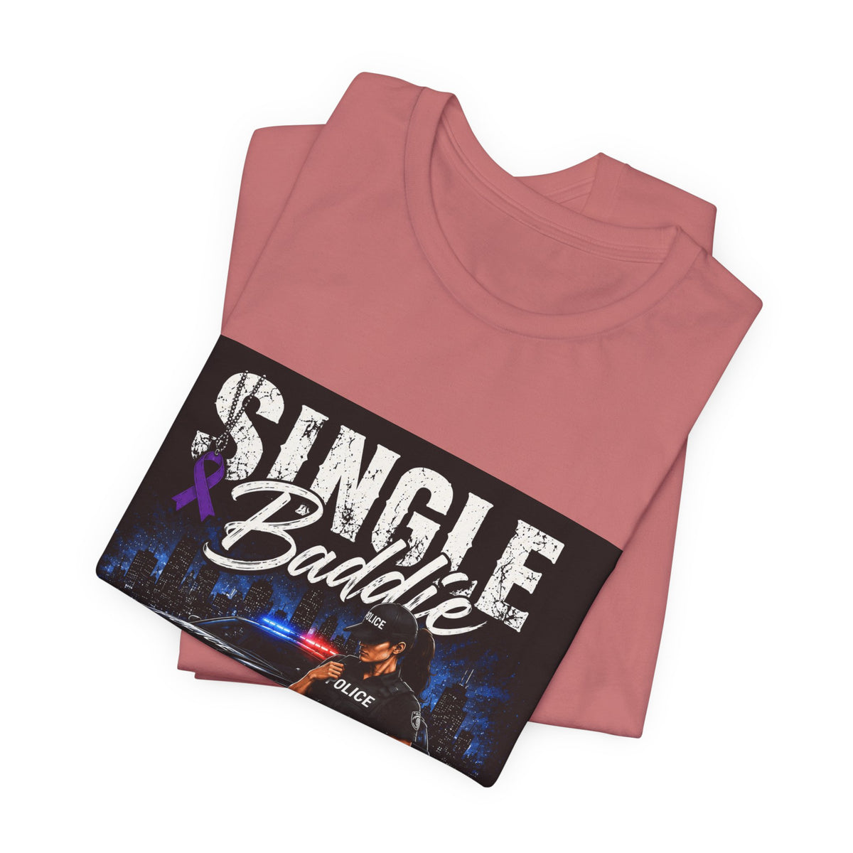 Single Baddie Tee - "Focused on My Purpose" Inspirational Graphic Shirt