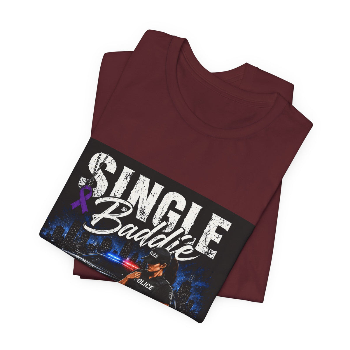 Single Baddie Tee - "Focused on My Purpose" Inspirational Graphic Shirt