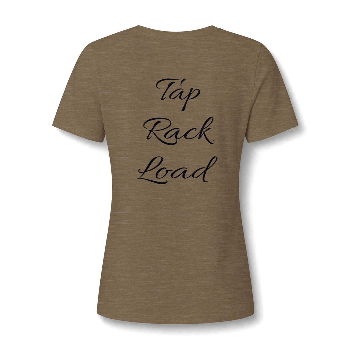 Women's Relaxed Heather CVC V-Neck Tee