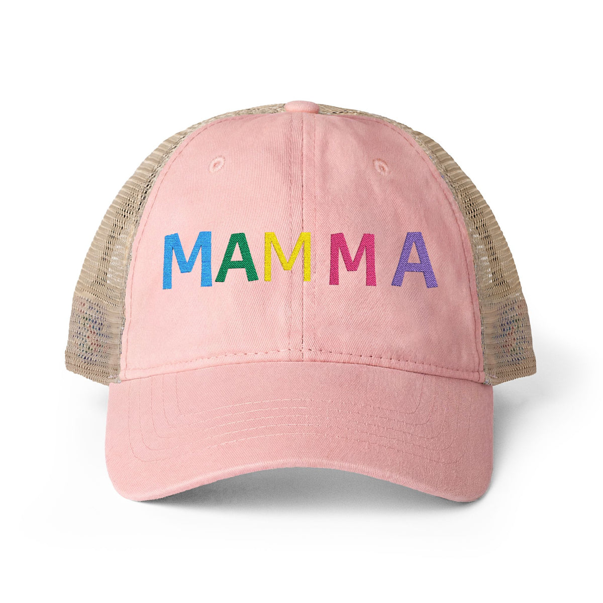 Women's Washed Mesh-Back Cap
