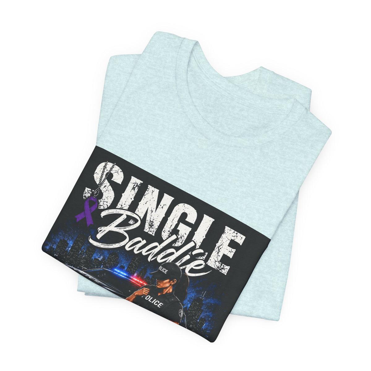 Single Baddie Tee - "Focused on My Purpose" Inspirational Graphic Shirt