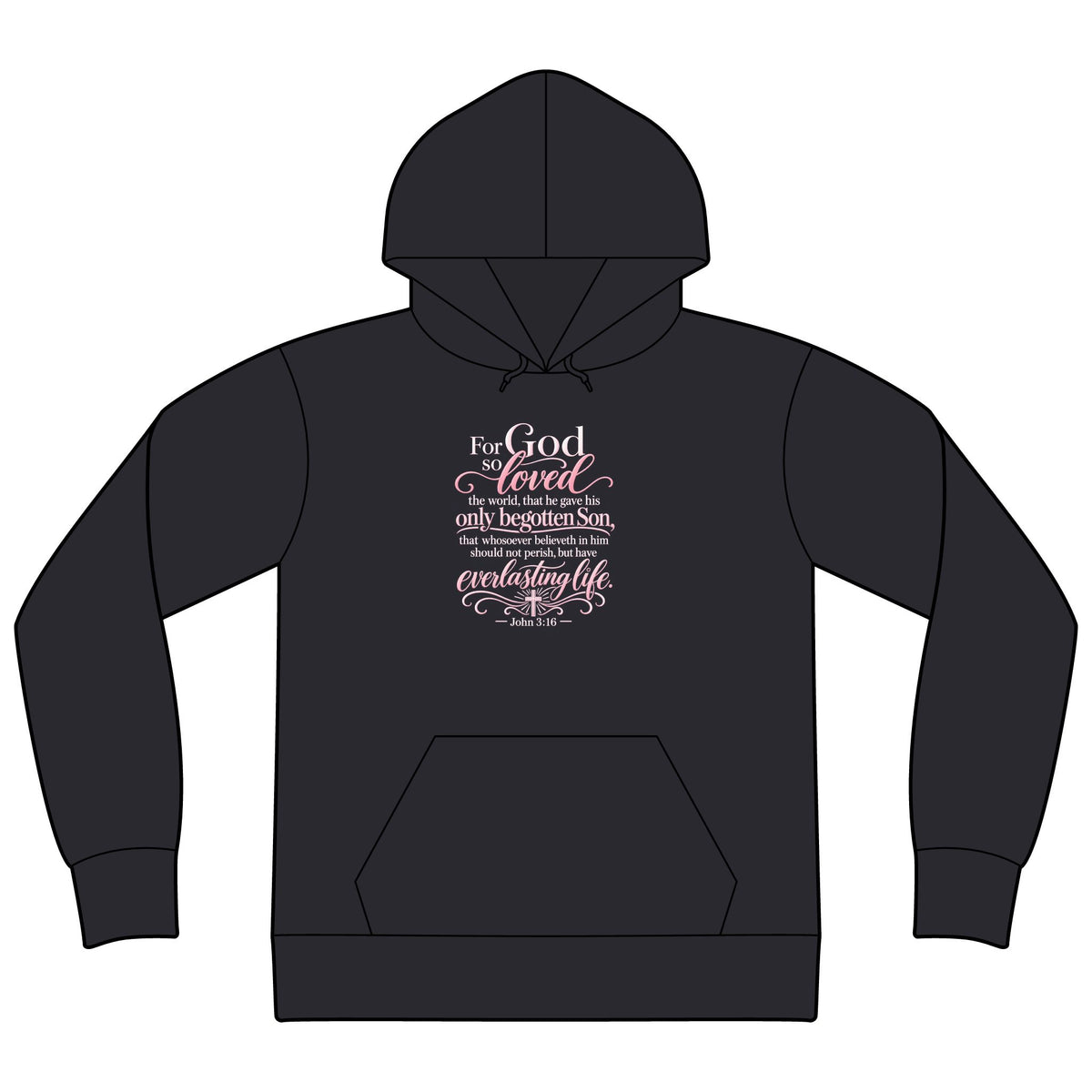 Unisex Sponge Fleece Drop Shoulder Hoodie Sweatshirt