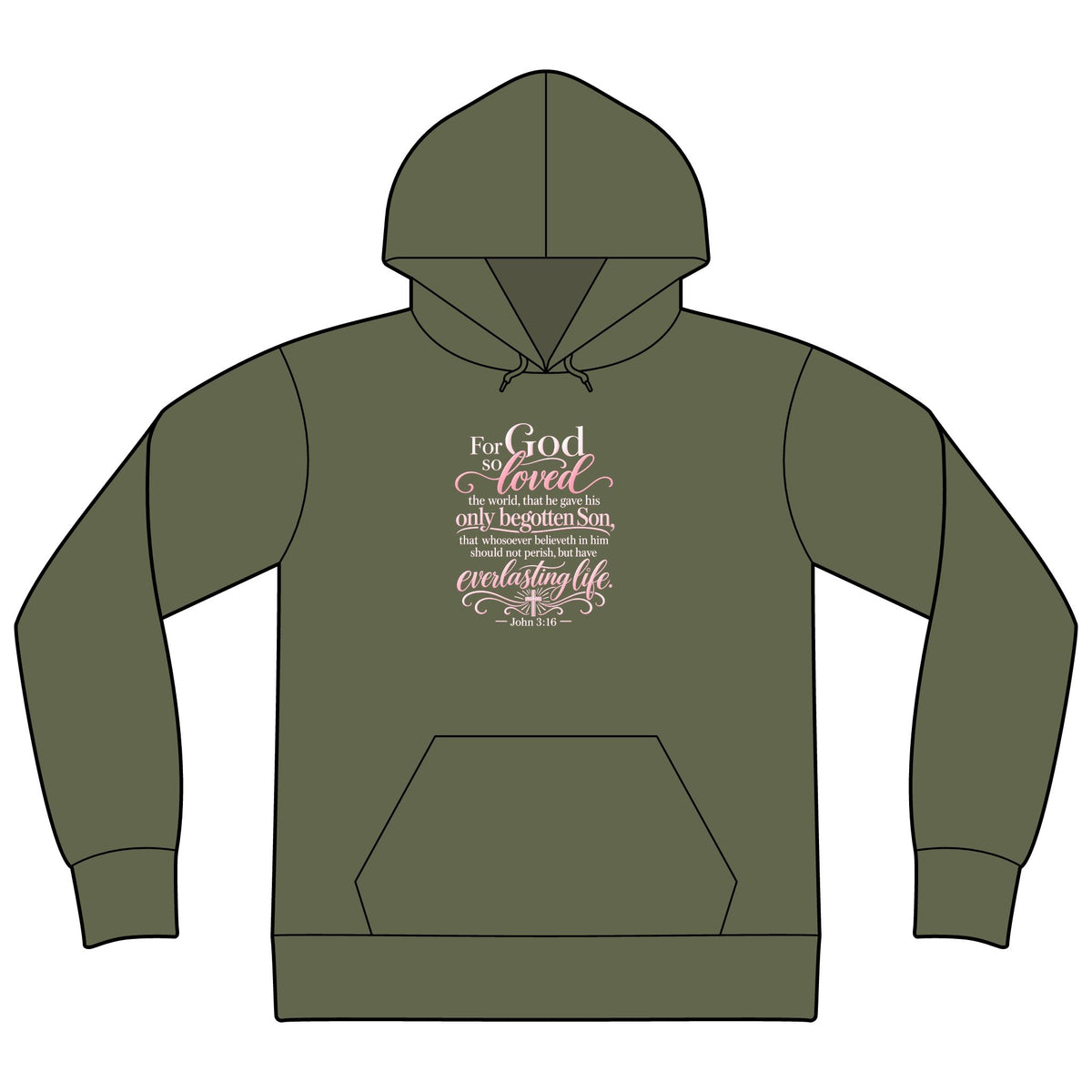 Unisex Sponge Fleece Drop Shoulder Hoodie Sweatshirt