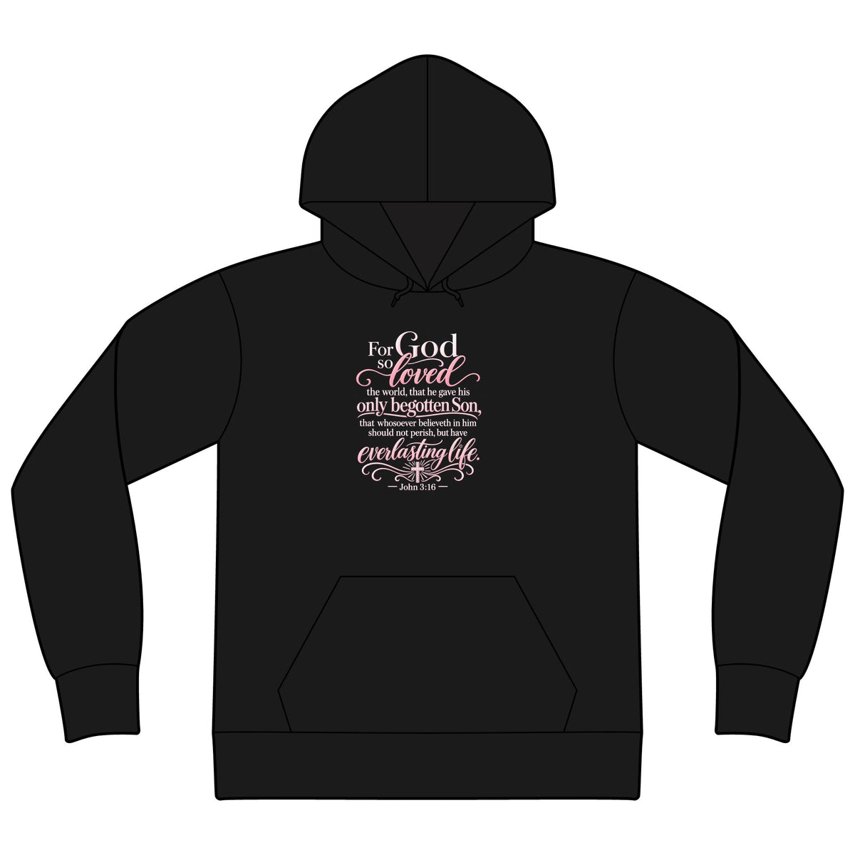Unisex Sponge Fleece Drop Shoulder Hoodie Sweatshirt