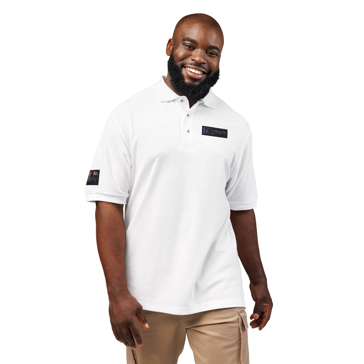 Embroidered Logo Polo Shirt — Subtle Branded Work & Casual Polo