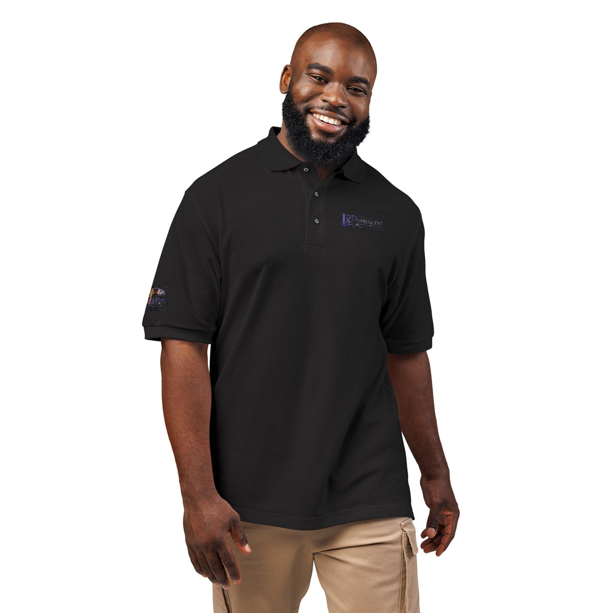 Embroidered Logo Polo Shirt — Subtle Branded Work & Casual Polo