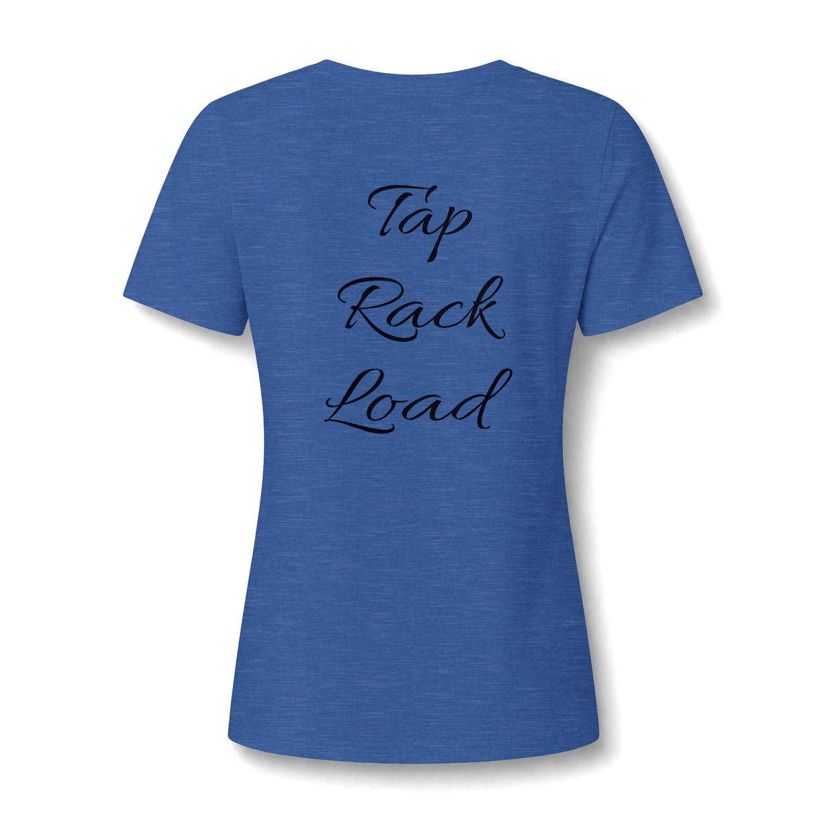Women's Relaxed Heather CVC V-Neck Tee