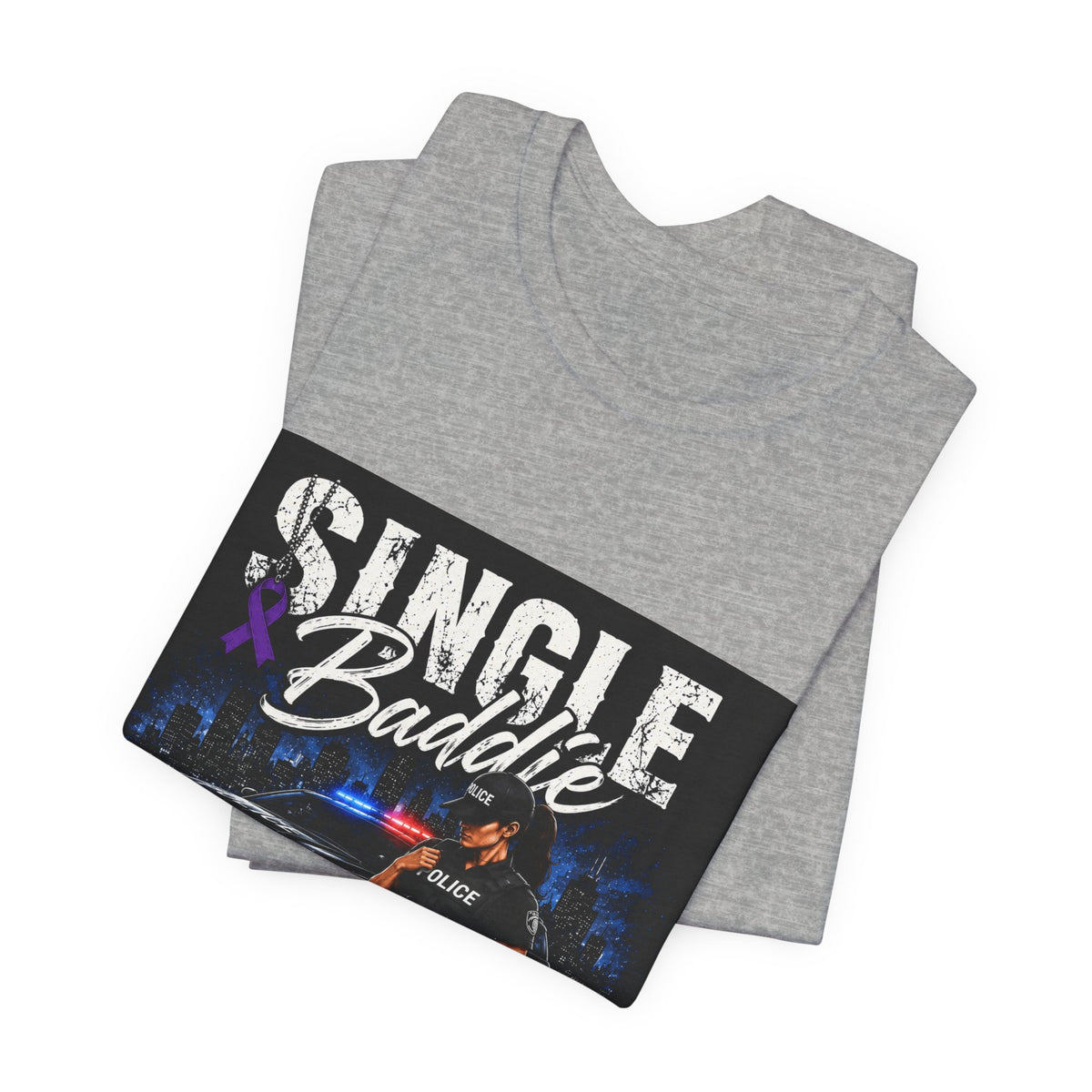 Single Baddie Tee - "Focused on My Purpose" Inspirational Graphic Shirt