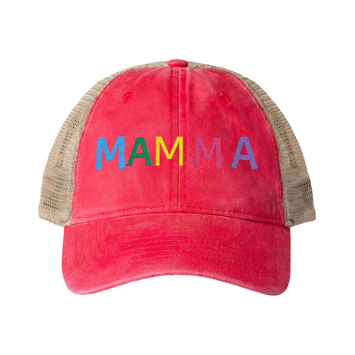 Women's Washed Mesh-Back Cap