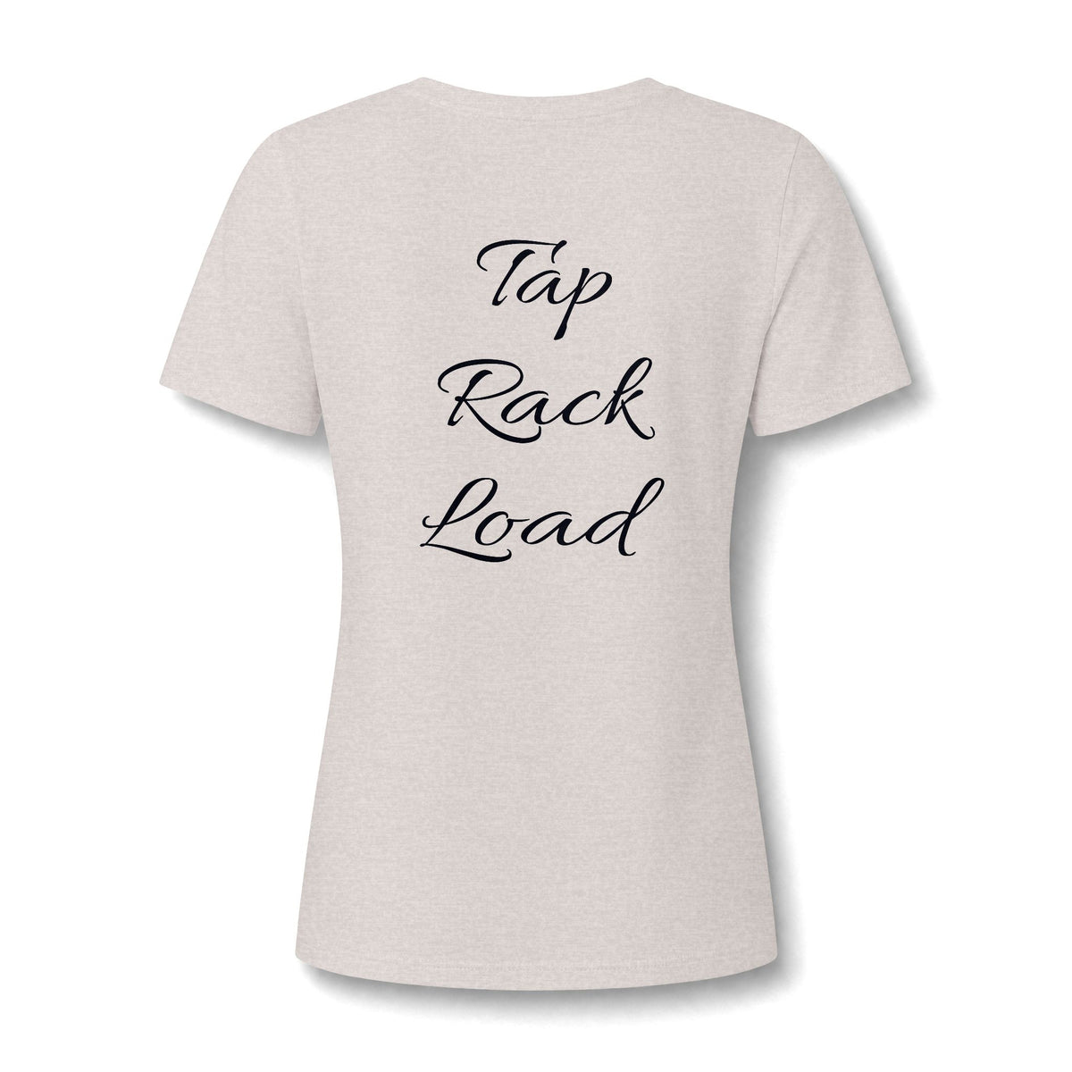 Women's Relaxed Heather CVC V-Neck Tee