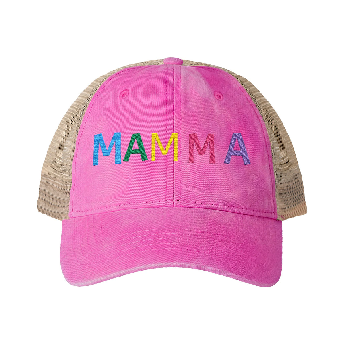 Women's Washed Mesh-Back Cap