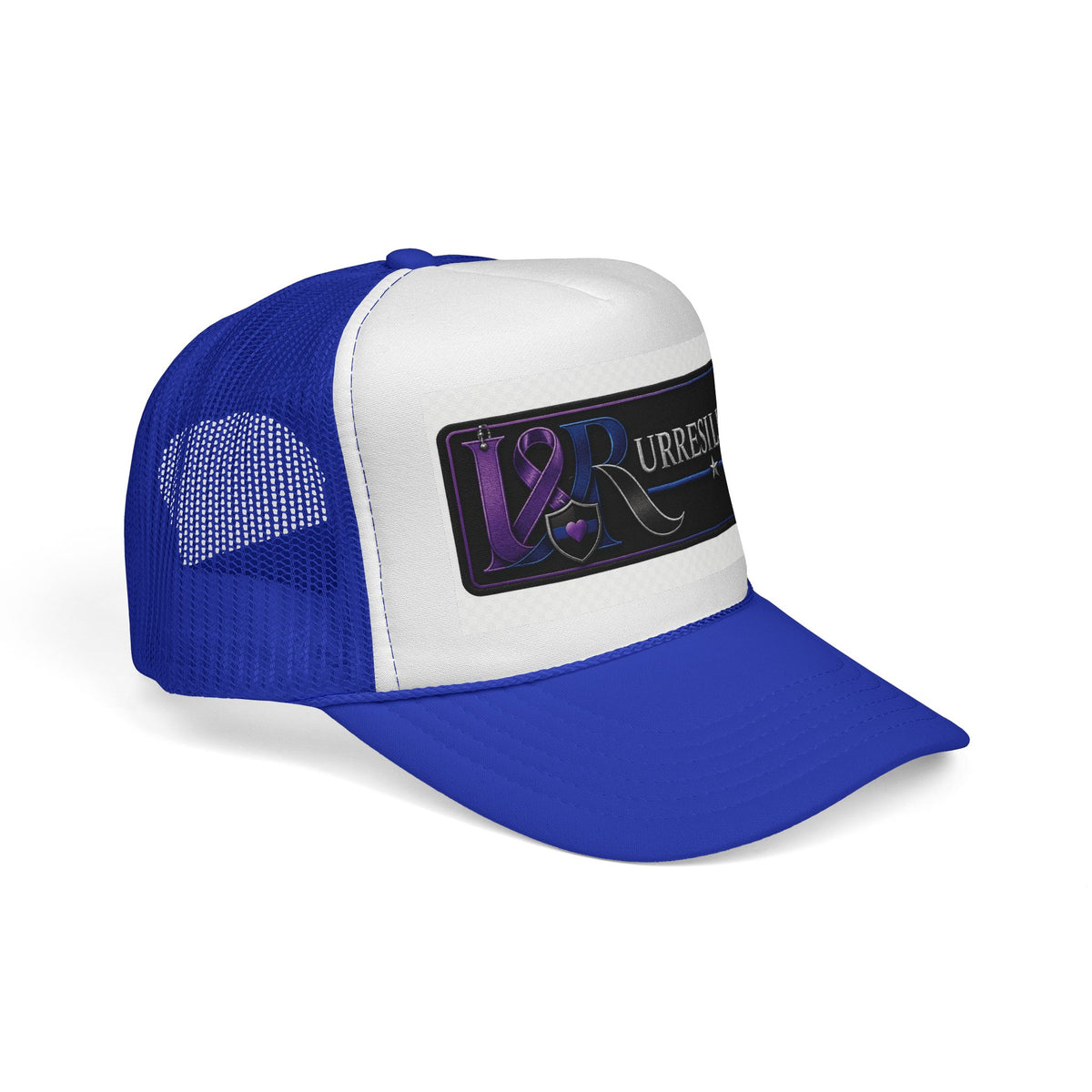 Resilient Ribbon Trucker Hat — 'Rurresilient' Purple Awareness Cap