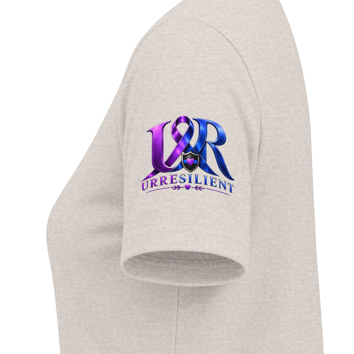 Women's Relaxed Heather CVC V-Neck Tee