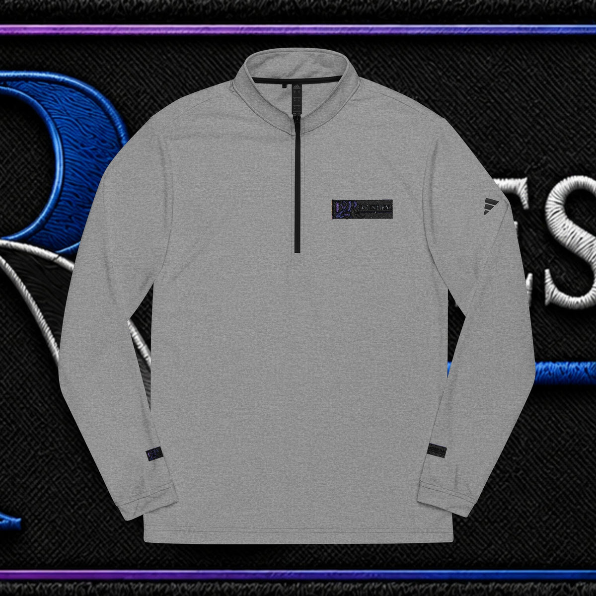 adidas® Quarter-Zip Pullover (Embroidery)