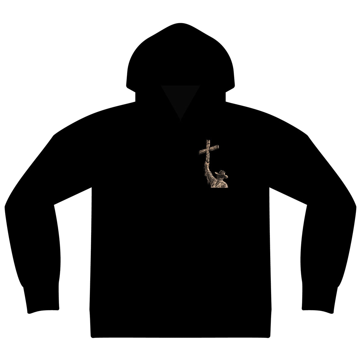 Unisex Sponge Fleece Drop Shoulder Hoodie Sweatshirt