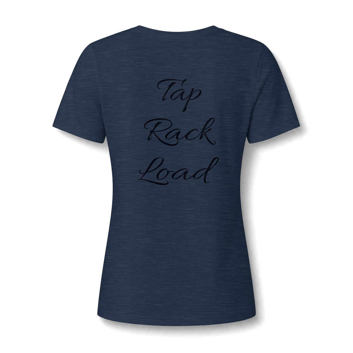 Women's Relaxed Heather CVC V-Neck Tee
