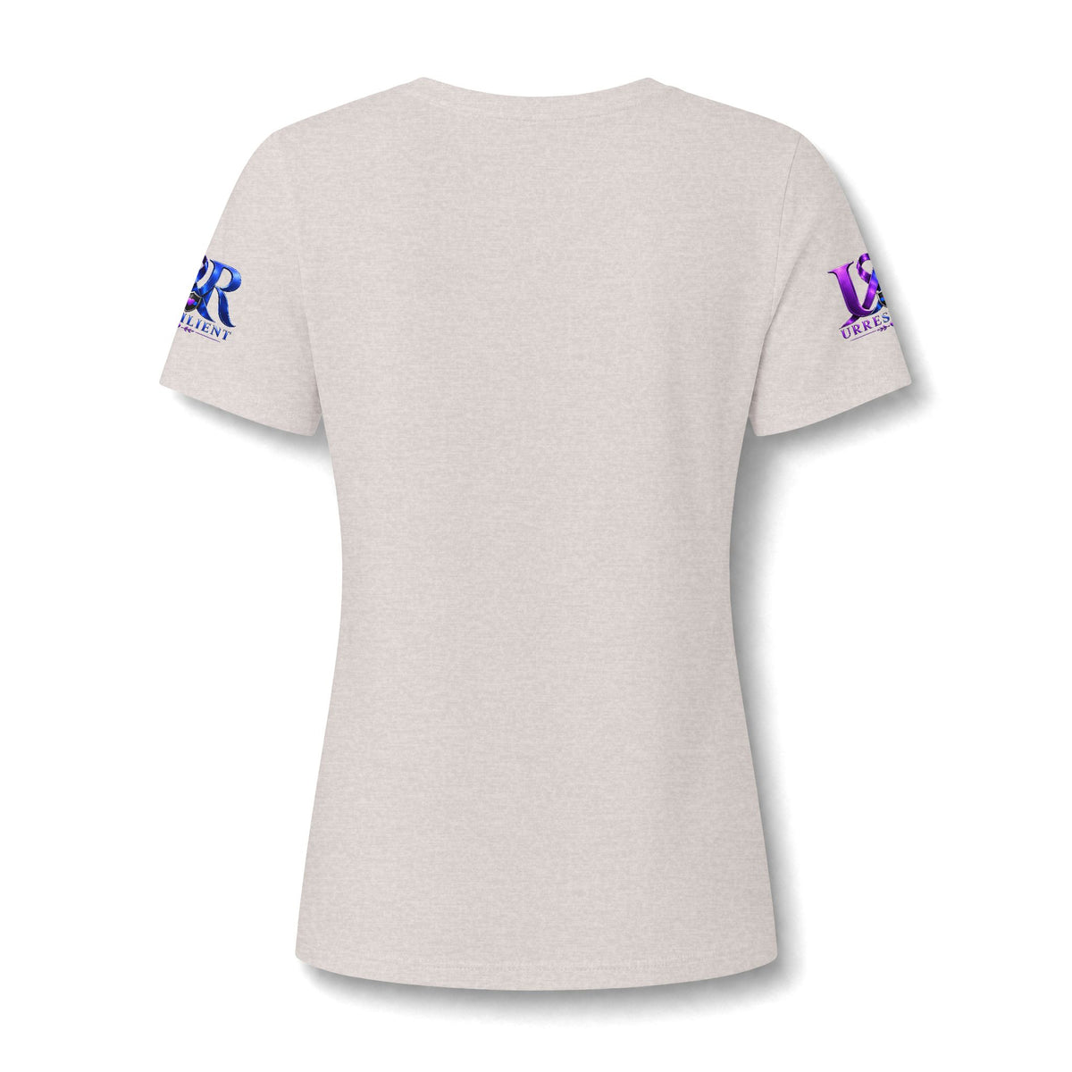 Women's Relaxed Heather CVC V-Neck Tee