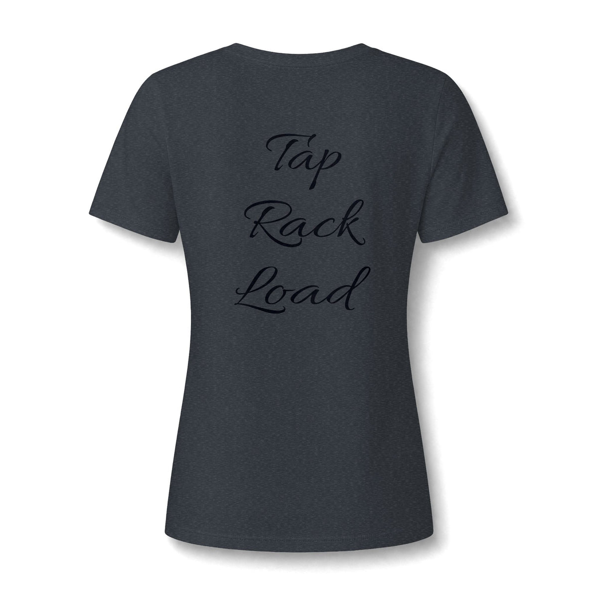 Women's Relaxed Heather CVC V-Neck Tee