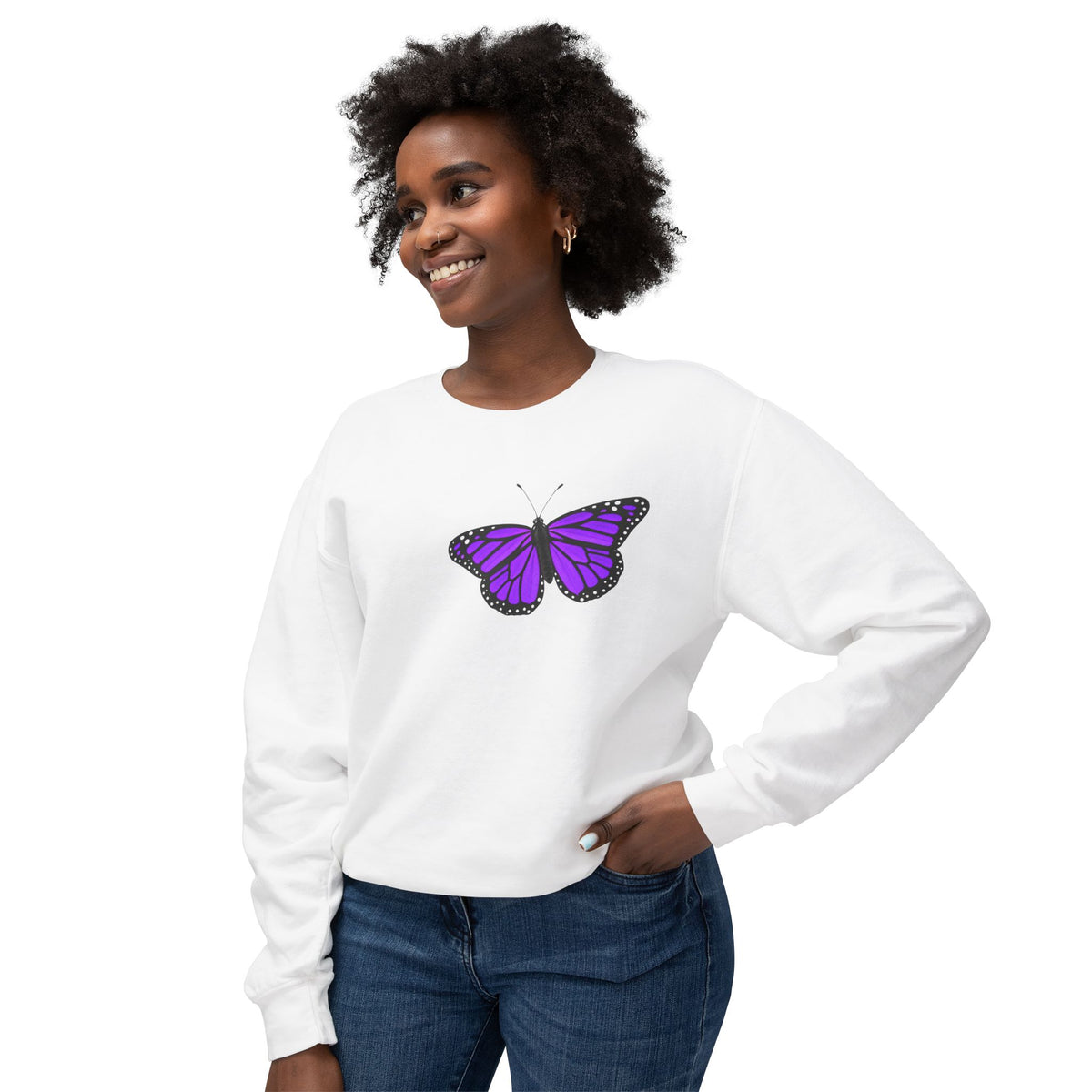 Unisex Lightweight Crewneck Sweatshirt