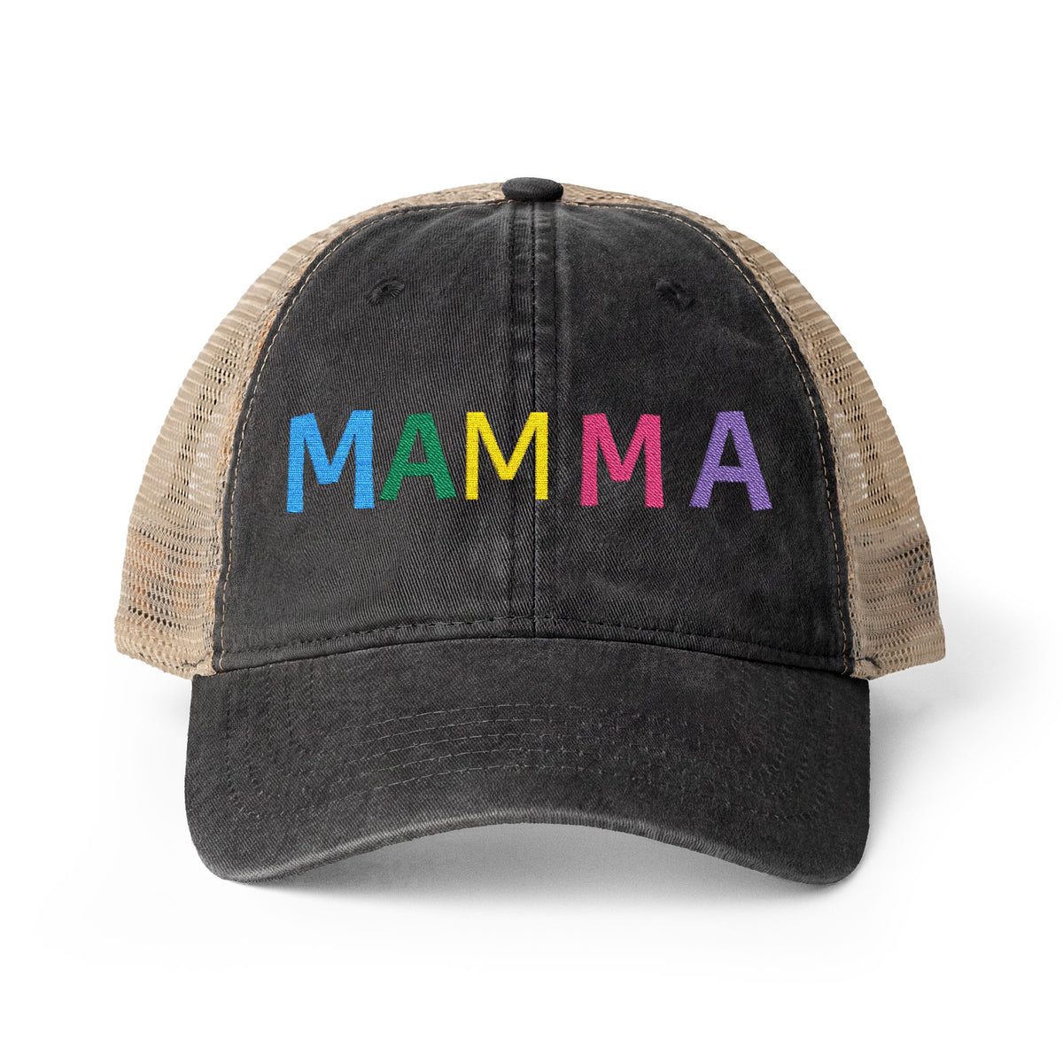 Women's Washed Mesh-Back Cap